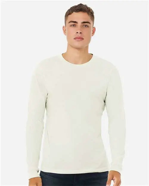 Bella + Canvas 3501 Jersey Long Sleeve Tee - Citron