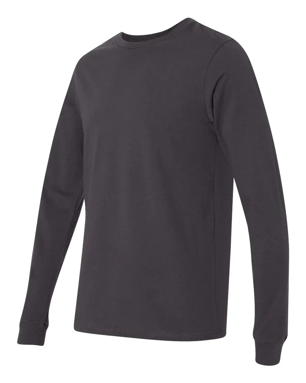 Bella + Canvas 3501 Jersey Long Sleeve Tee - Dark Grey