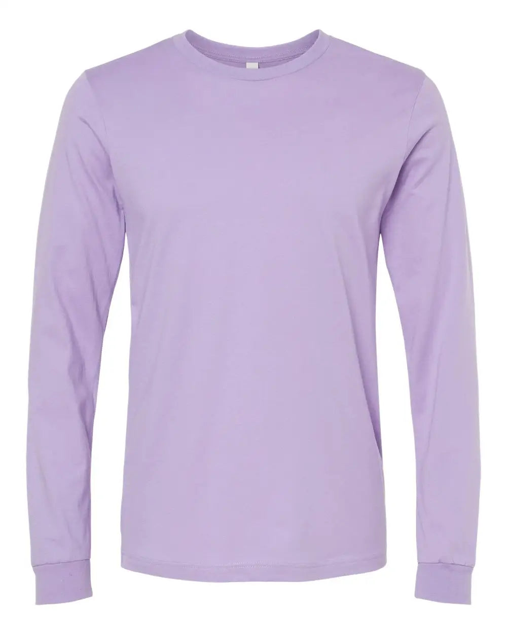 Bella + Canvas 3501 Jersey Long Sleeve Tee - Dark Lavender - Purple / Xs
