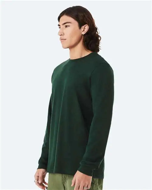 Bella + Canvas 3501 Jersey Long Sleeve Tee - Forest