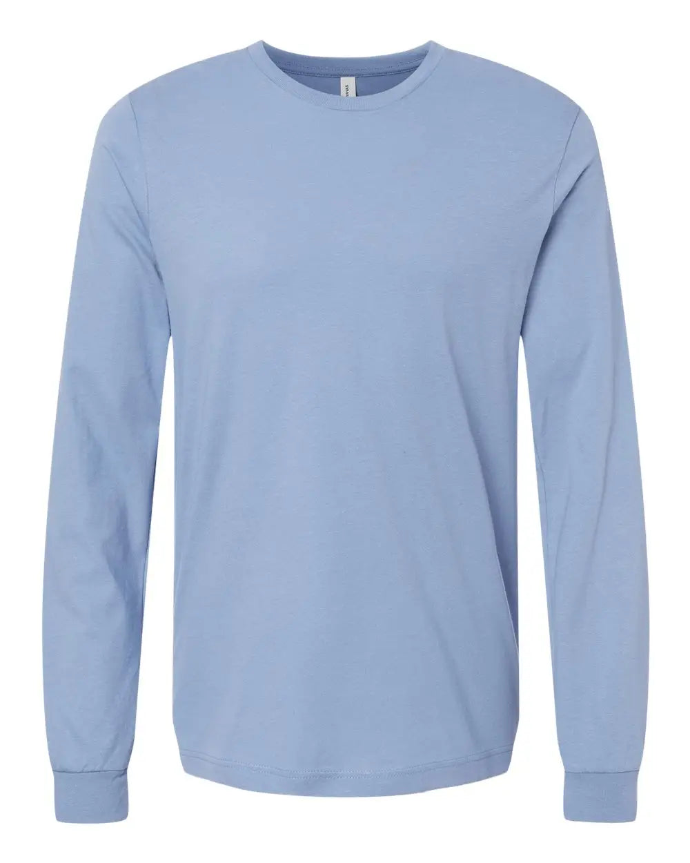 Bella + Canvas 3501 Jersey Long Sleeve Tee - Lavender Blue - Purple / Xs