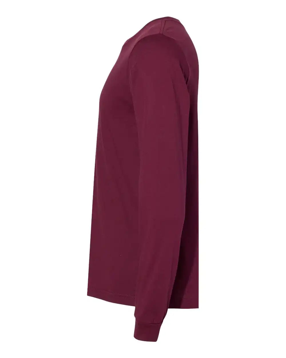 Bella + Canvas 3501 Jersey Long Sleeve Tee - Maroon