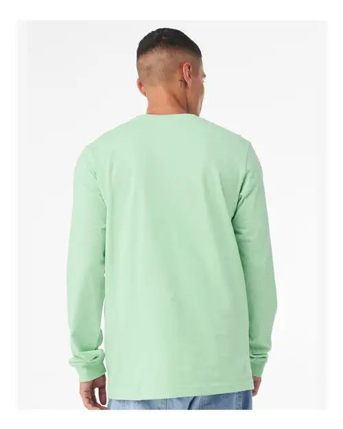 Bella + Canvas 3501 Jersey Long Sleeve Tee - Mint