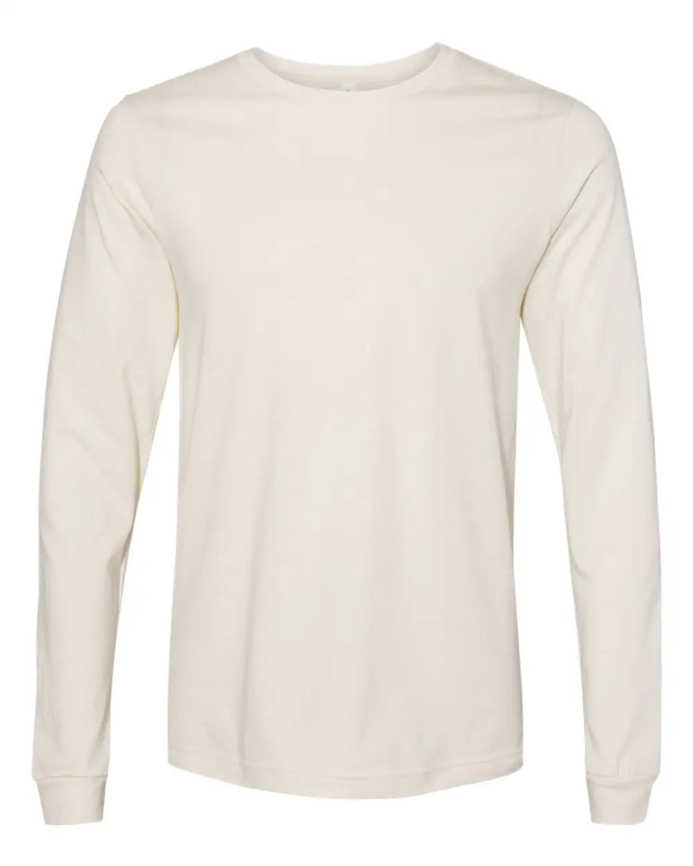 Bella + Canvas 3501 Jersey Long Sleeve Tee - Natural - Xs