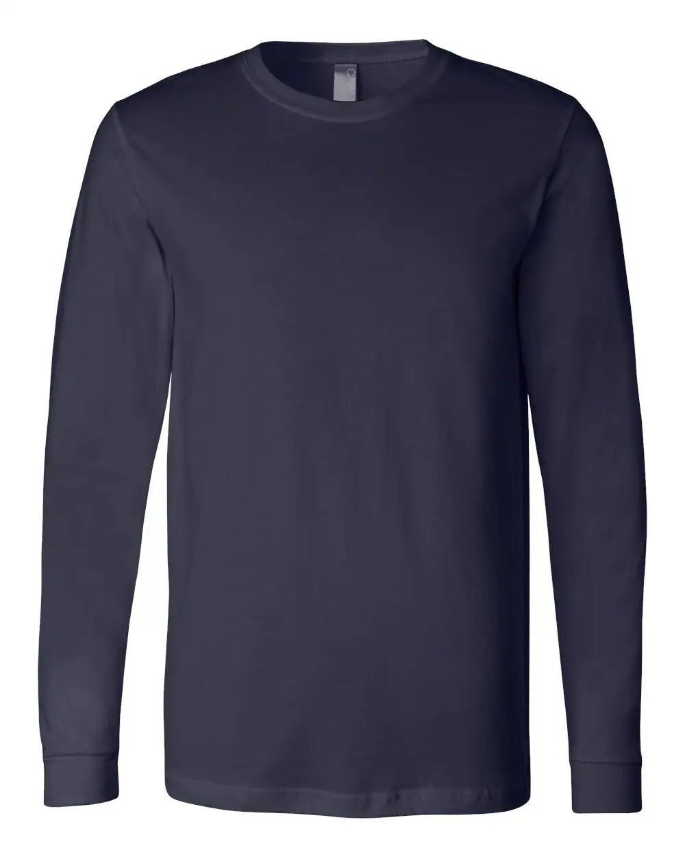 Bella + Canvas 3501 Jersey Long Sleeve Tee - Navy