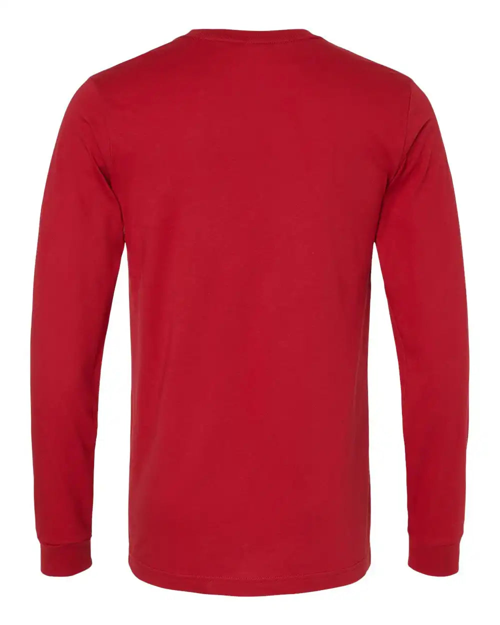 Bella + Canvas 3501 Jersey Long Sleeve Tee - Canvas Red - Xs