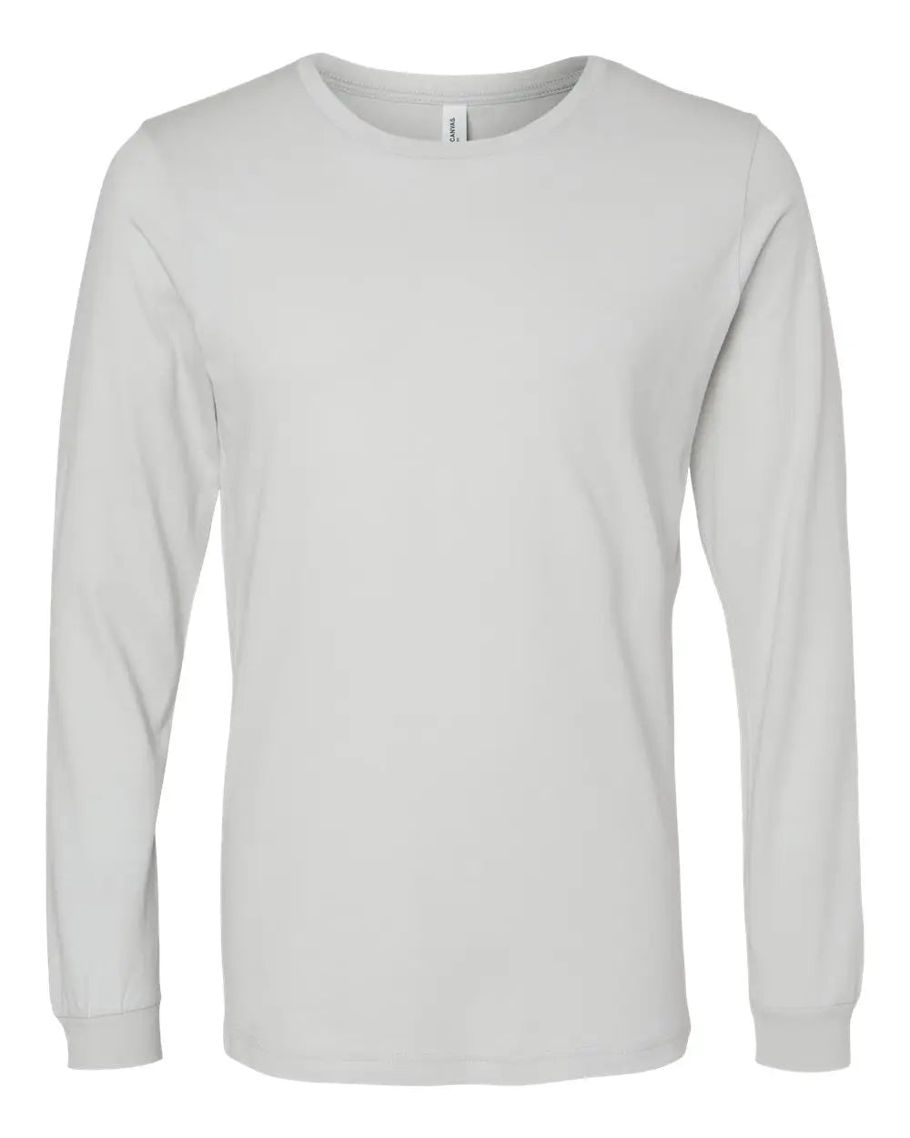 Bella + Canvas 3501 Jersey Long Sleeve Tee - Silver