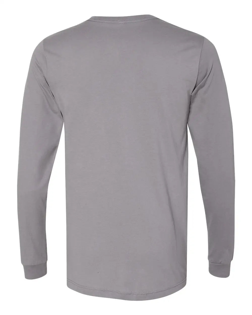 Bella + Canvas 3501 Jersey Long Sleeve Tee - Storm - Dark Gray / Xs