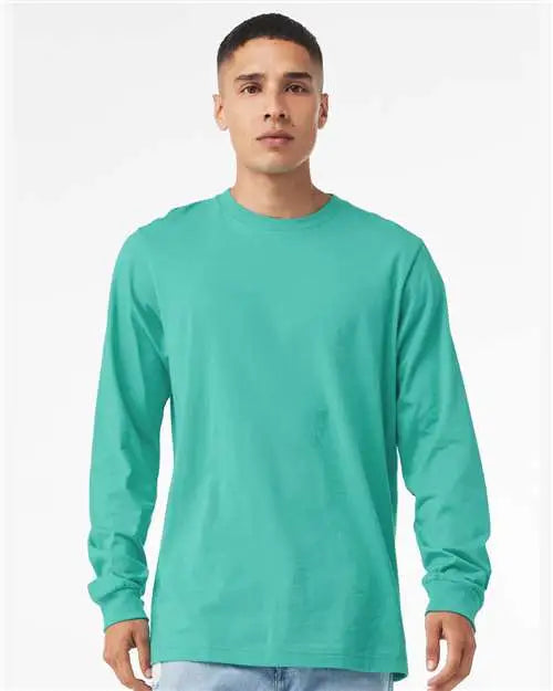 Bella + Canvas 3501 Jersey Long Sleeve Tee - Teal