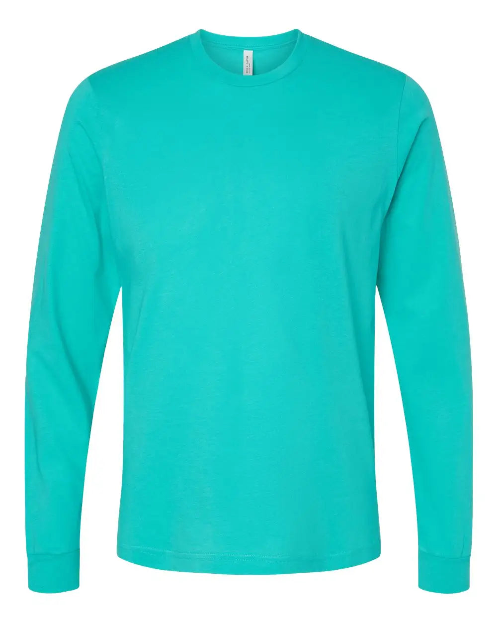 Bella + Canvas 3501 Jersey Long Sleeve Tee - Teal - Xs