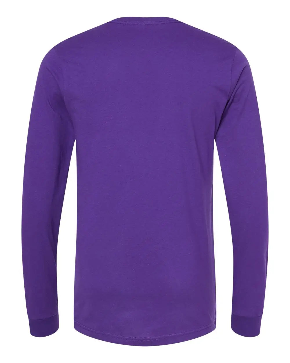 Bella + Canvas 3501 Jersey Long Sleeve Tee - Team Purple