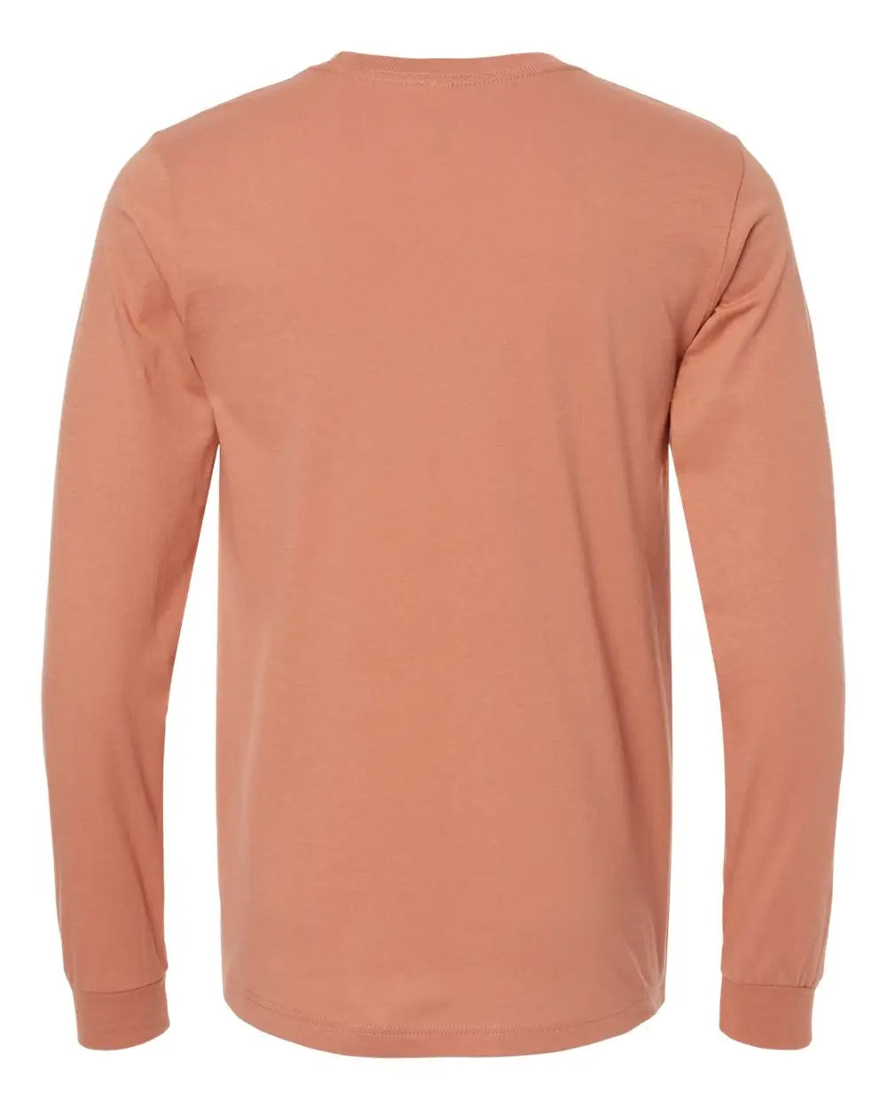 Bella + Canvas 3501 Jersey Long Sleeve Tee - Terracotta - Orange / Xs