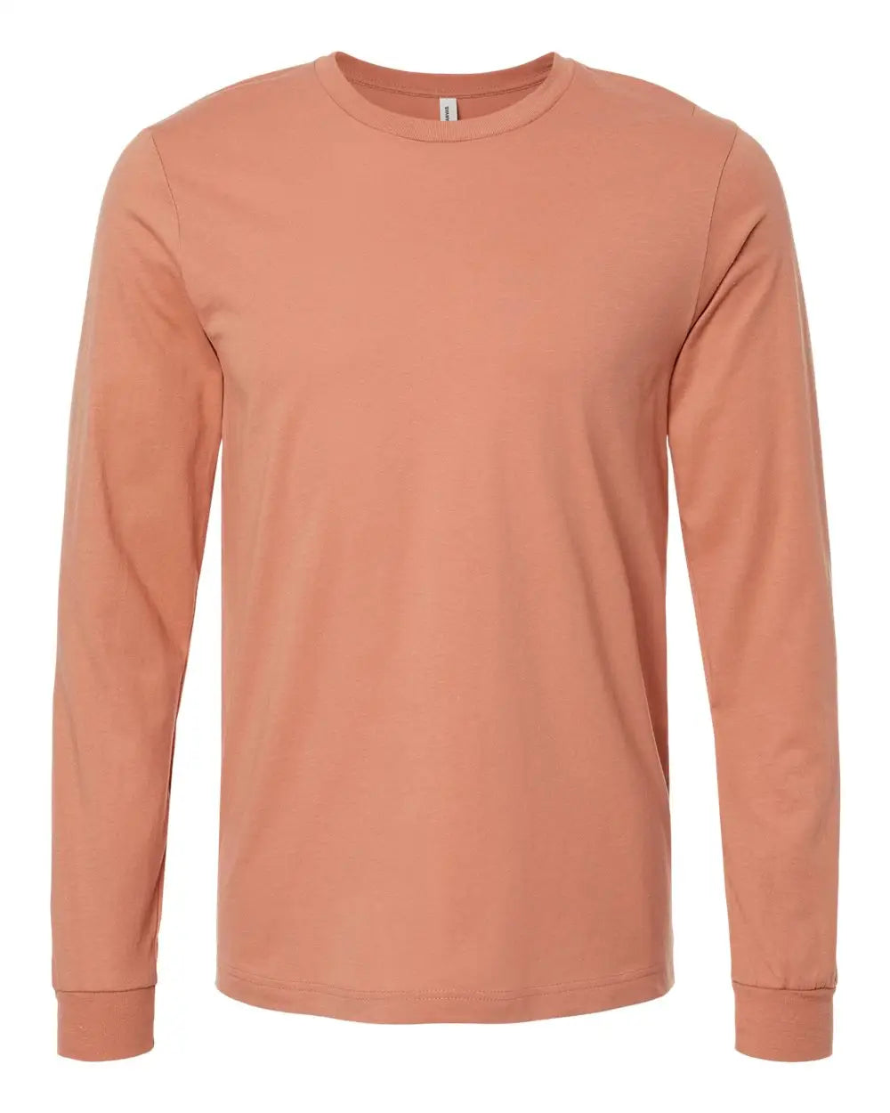 Bella + Canvas 3501 Jersey Long Sleeve Tee - Terracotta