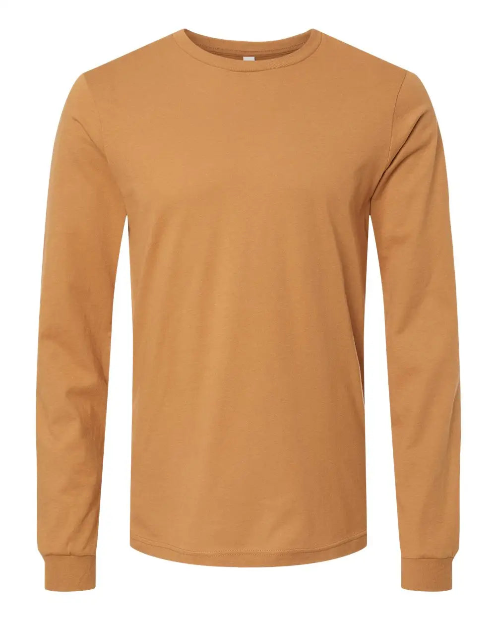 Bella + Canvas 3501 Jersey Long Sleeve Tee - Toast - Tan / Xs