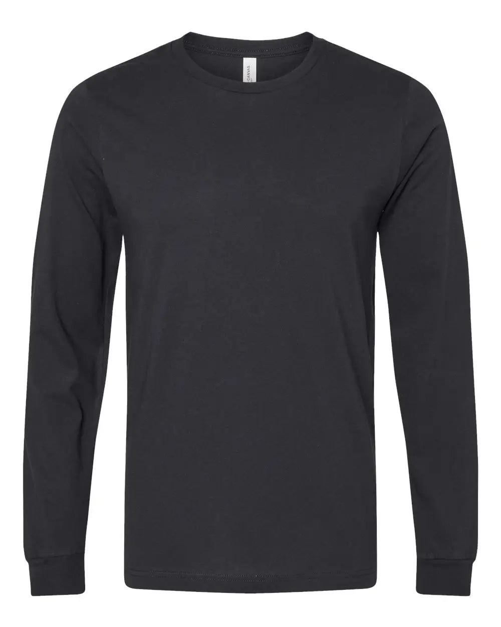 Bella + Canvas 3501 Jersey Long Sleeve Tee - Vintage Black