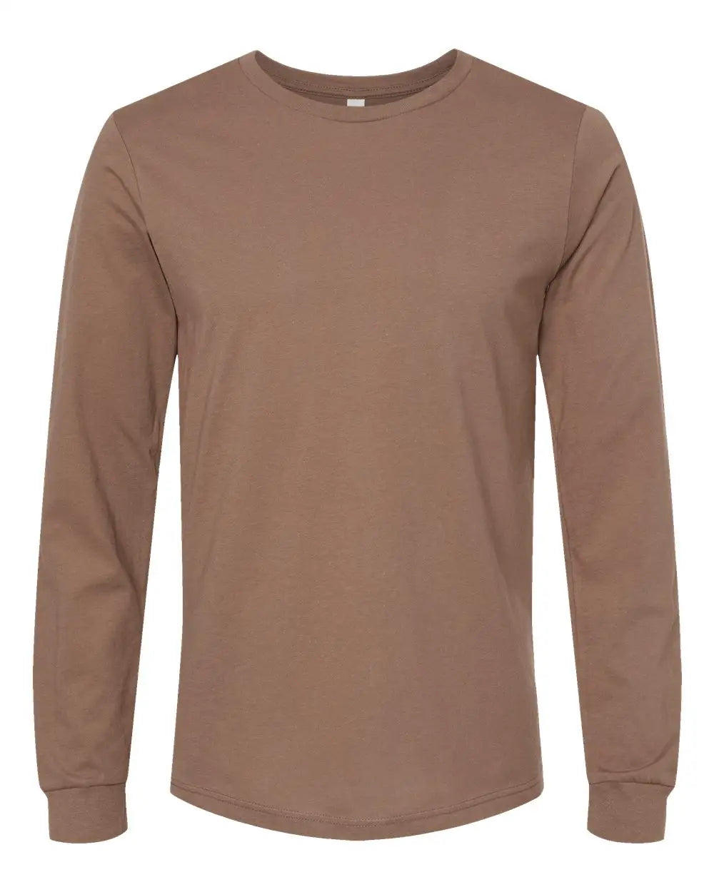 Bella + Canvas 3501 Jersey Long Sleeve Tee - Vintage Brown - Xs