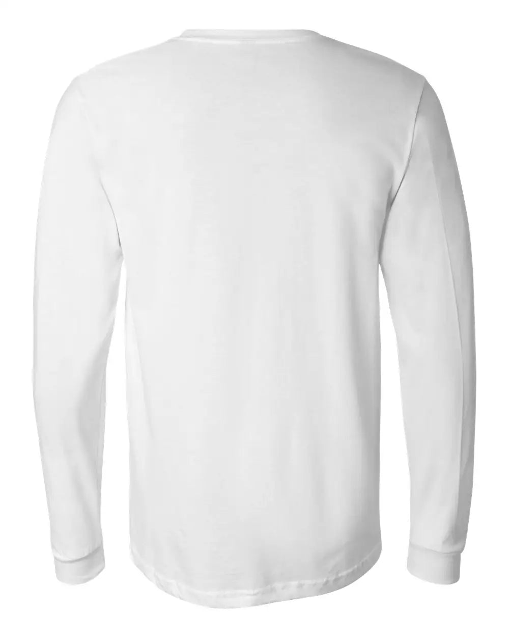 Bella + Canvas 3501 Jersey Long Sleeve Tee - White