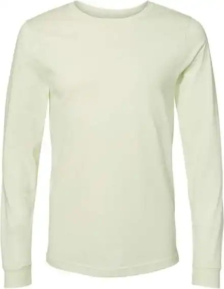 Bella + Canvas 3501 Unisex Jersey Long Sleeve Tee - Citron