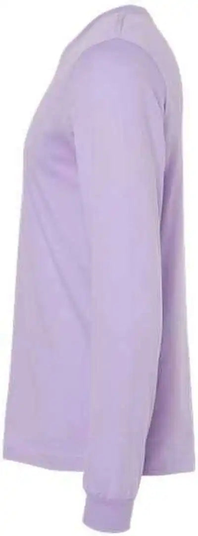Bella + Canvas 3501 Unisex Jersey Long Sleeve Tee Dark Lavender