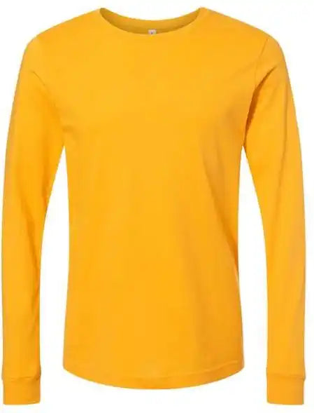 Bella + Canvas 3501 Unisex Jersey Long Sleeve Tee Gold