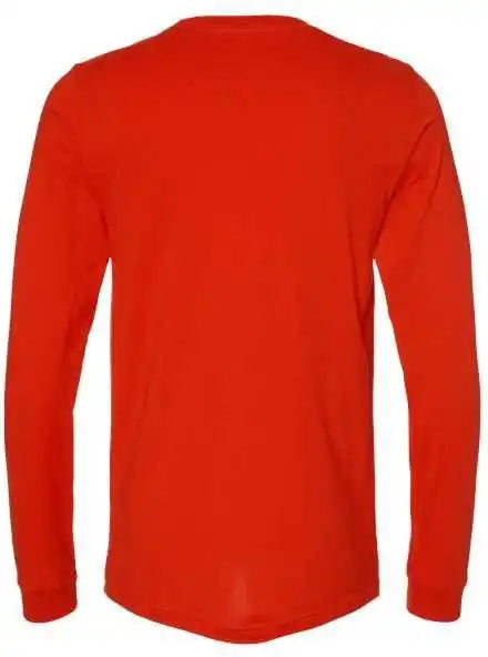 Bella + Canvas 3501 Unisex Jersey Long Sleeve Tee Poppy