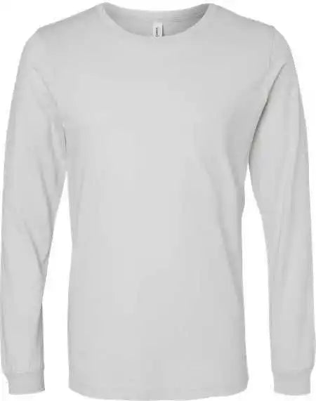 Bella + Canvas 3501 Unisex Jersey Long Sleeve Tee Silver