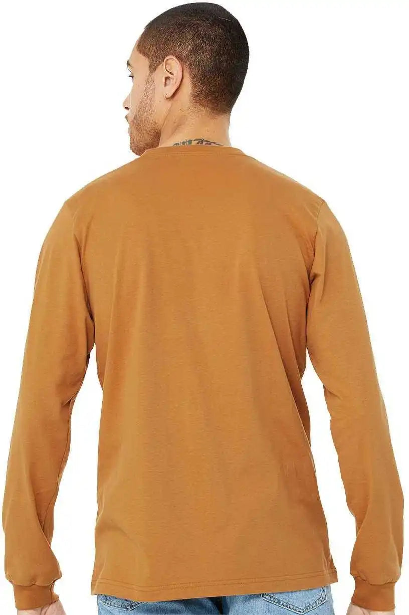 Bella + Canvas 3501 Unisex Jersey Long Sleeve Tee Toast