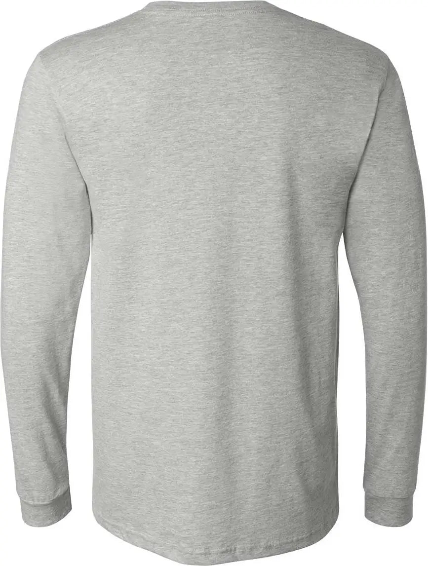 Bella + Canvas 3501cvc Heather Cvc Long Sleeve Tee - Athletic - Light Gray / Xs