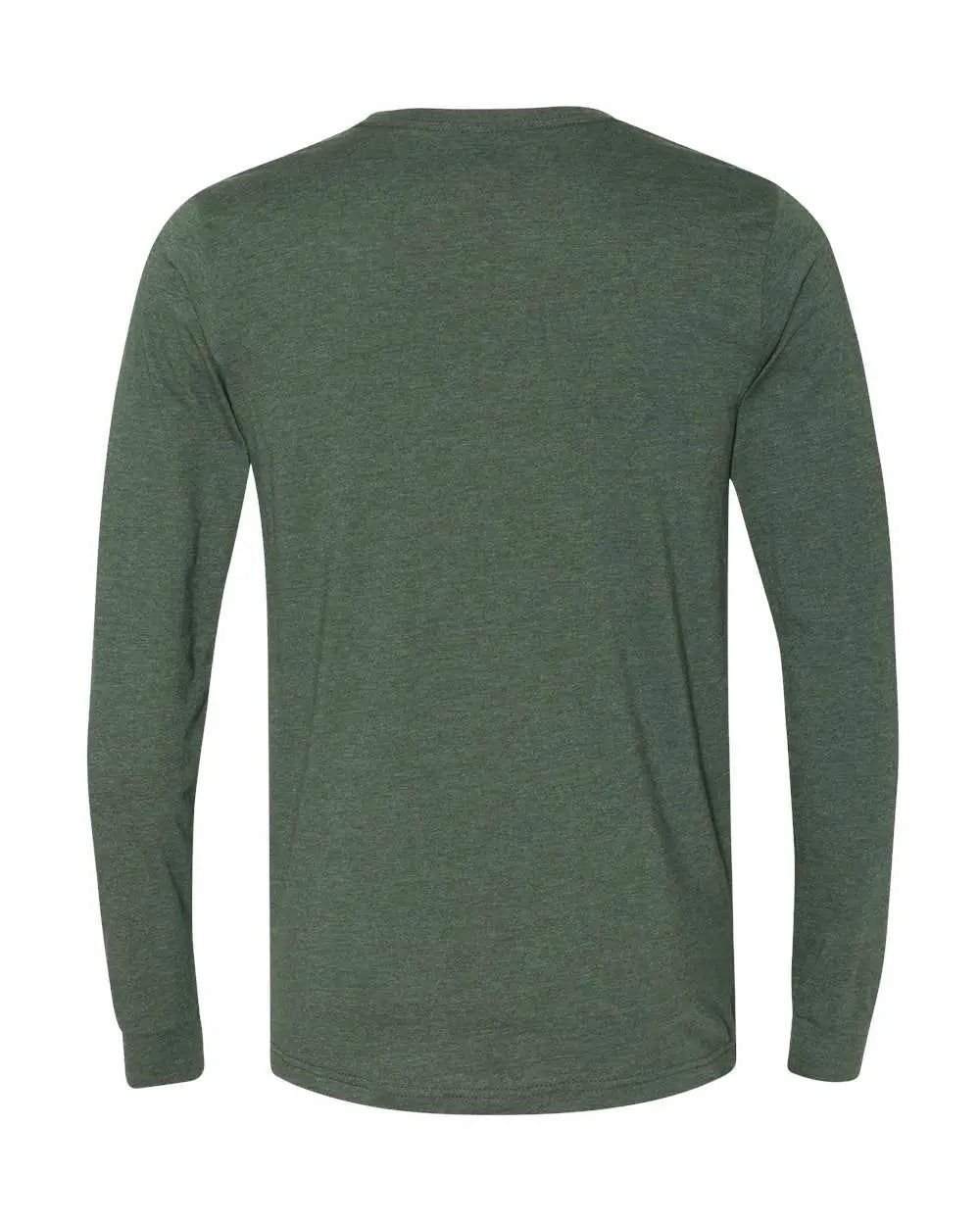 Bella + Canvas 3501cvc Heather Cvc Long Sleeve Tee - Forest
