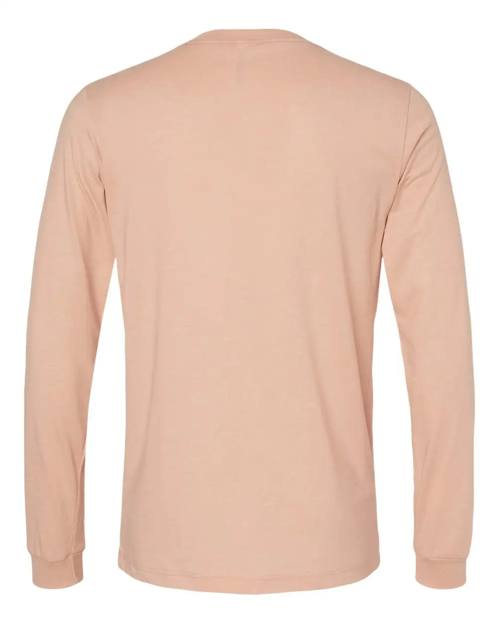 Bella + Canvas 3501cvc Heather Cvc Long Sleeve Tee - Peach