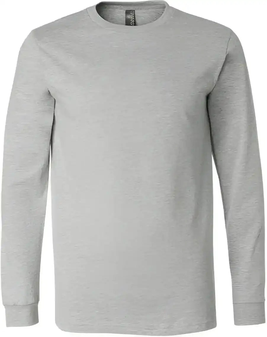 Bella + Canvas 3501cvc Unisex Heather Cvc Long Sleeve Tee Athletic