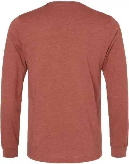 Bella + Canvas 3501cvc Unisex Heather Cvc Long Sleeve Tee Clay