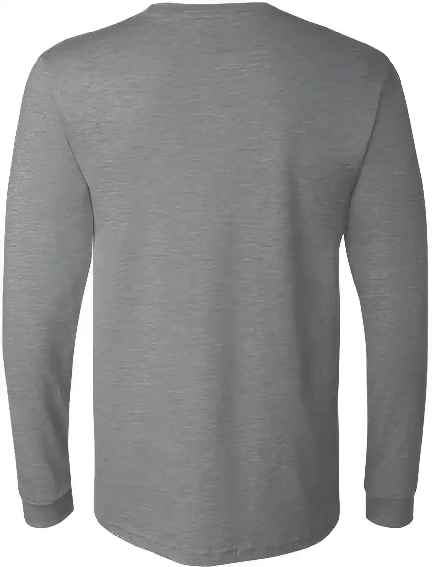 Bella + Canvas 3501cvc Unisex Heather Cvc Long Sleeve Tee Deep