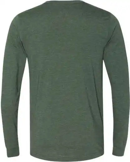 Bella + Canvas 3501cvc Unisex Heather Cvc Long Sleeve Tee Forest