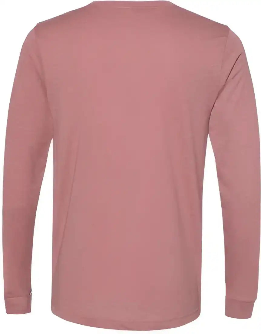 Bella + Canvas 3501cvc Unisex Heather Cvc Long Sleeve Tee - Mauve