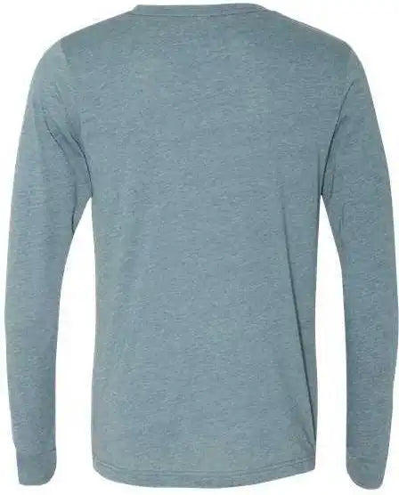 Bella + Canvas 3501cvc Unisex Heather Cvc Long Sleeve Tee Slate