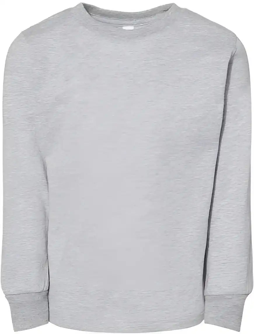 Bella + Canvas 3501t Toddler Jersey Long Sleeve Tee - Athletic Heather