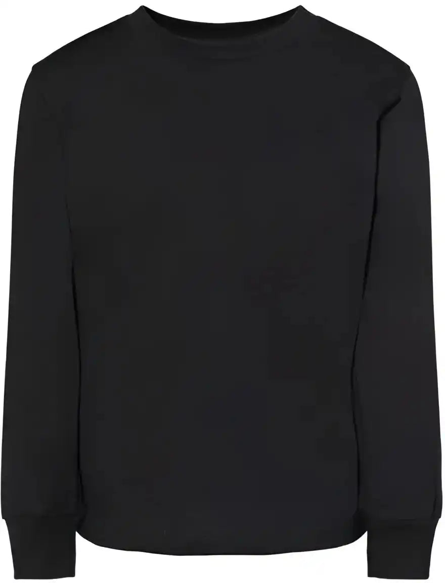 Bella + Canvas 3501t Toddler Jersey Long Sleeve Tee - Black