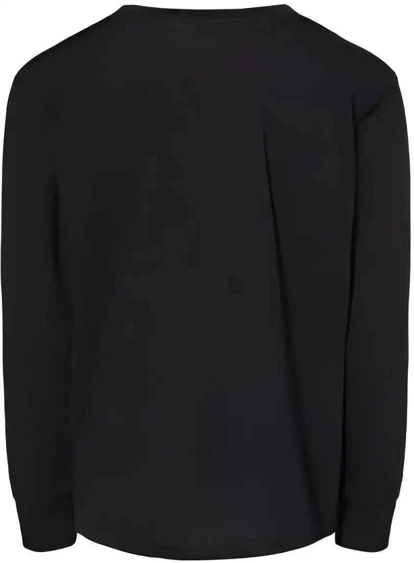 Bella + Canvas 3501t Toddler Jersey Long Sleeve Tee Black