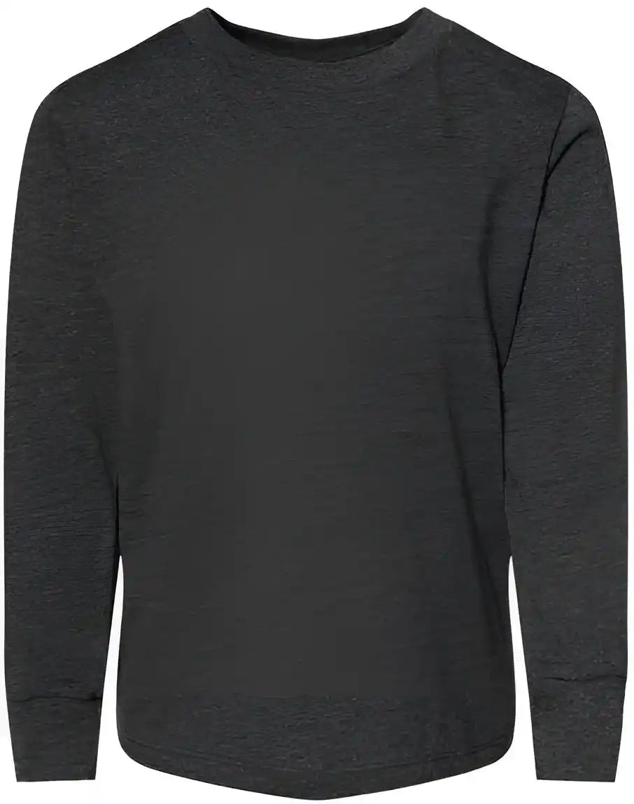 Bella + Canvas 3501t Toddler Jersey Long Sleeve Tee - Dark Grey Heather
