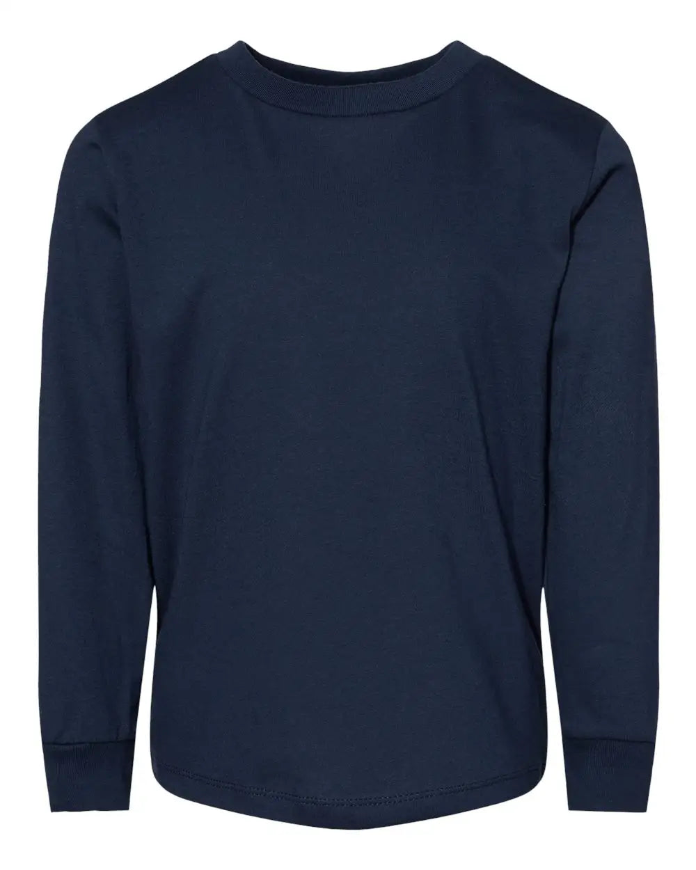 Bella + Canvas 3501t Toddler Jersey Long Sleeve Tee - Navy