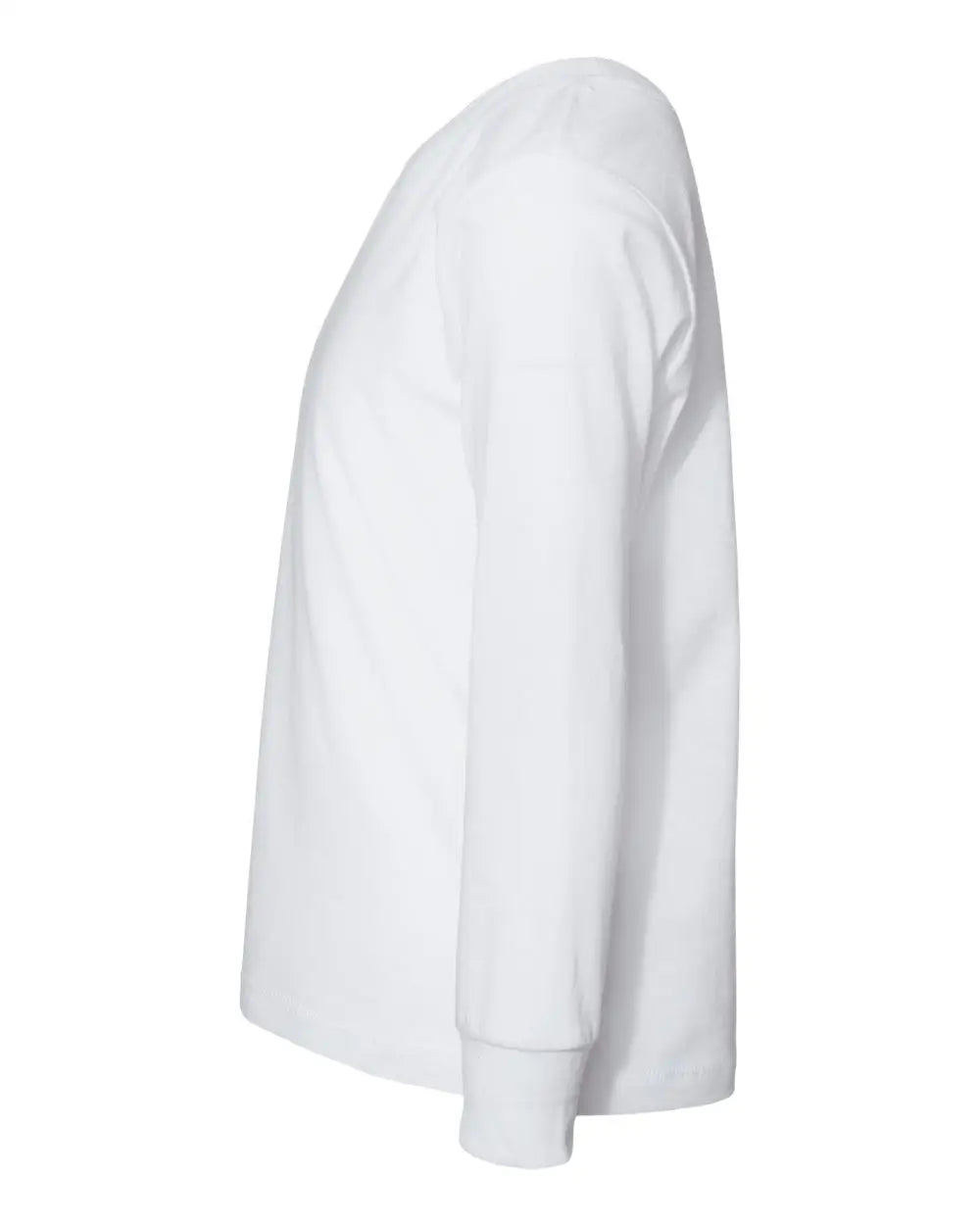 Bella + Canvas 3501t Toddler Jersey Long Sleeve Tee - White