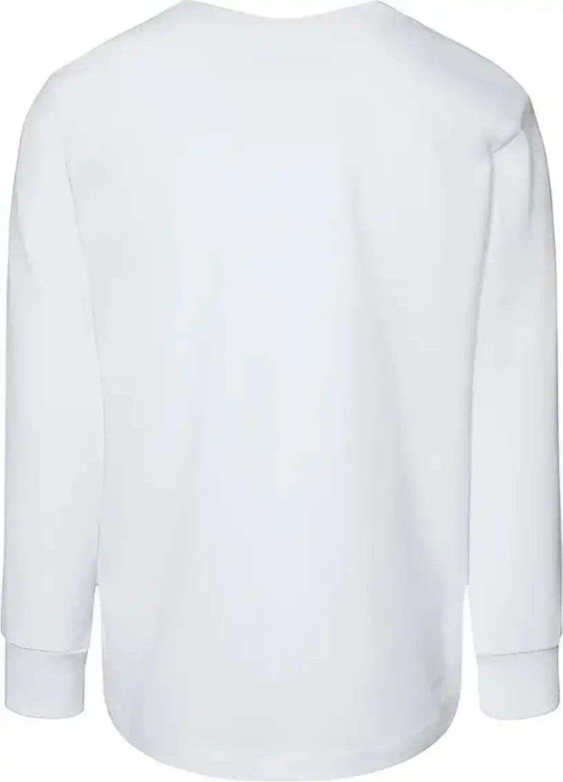Bella + Canvas 3501t Toddler Jersey Long Sleeve Tee White