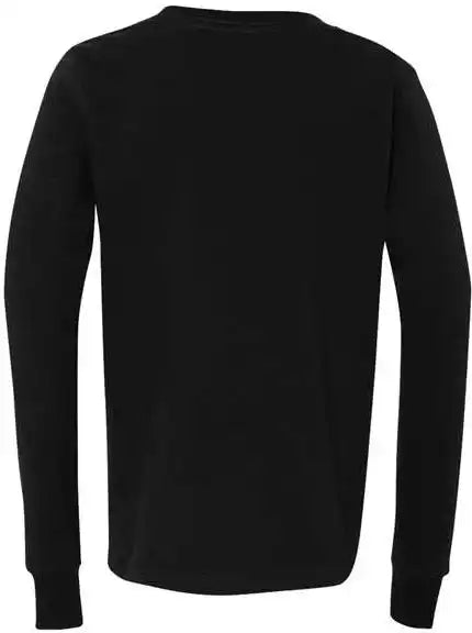 Bella + Canvas 3501y Youth Jersey Long Sleeve Tee Black