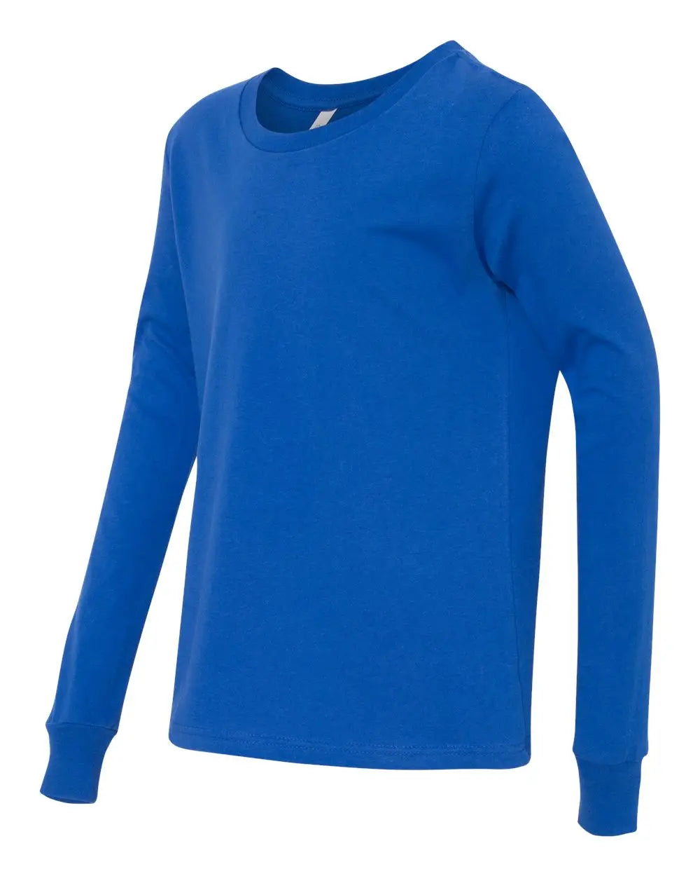 Bella + Canvas 3501y Youth Jersey Long Sleeve Tee - True Royal - s