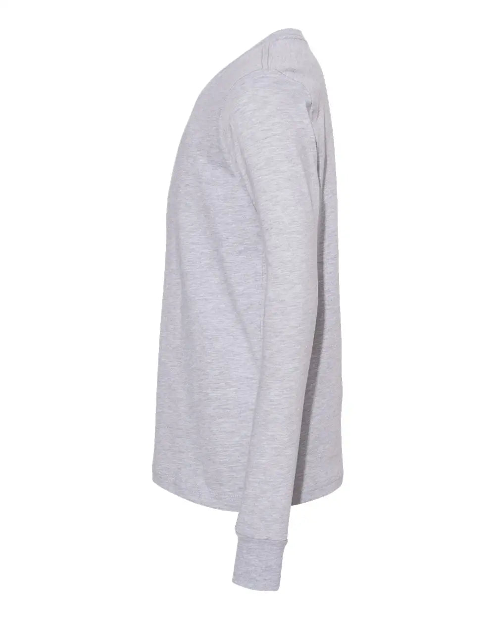 Bella + Canvas 3501ycvc Youth Heather Cvc Long Sleeve Tee - Athletic