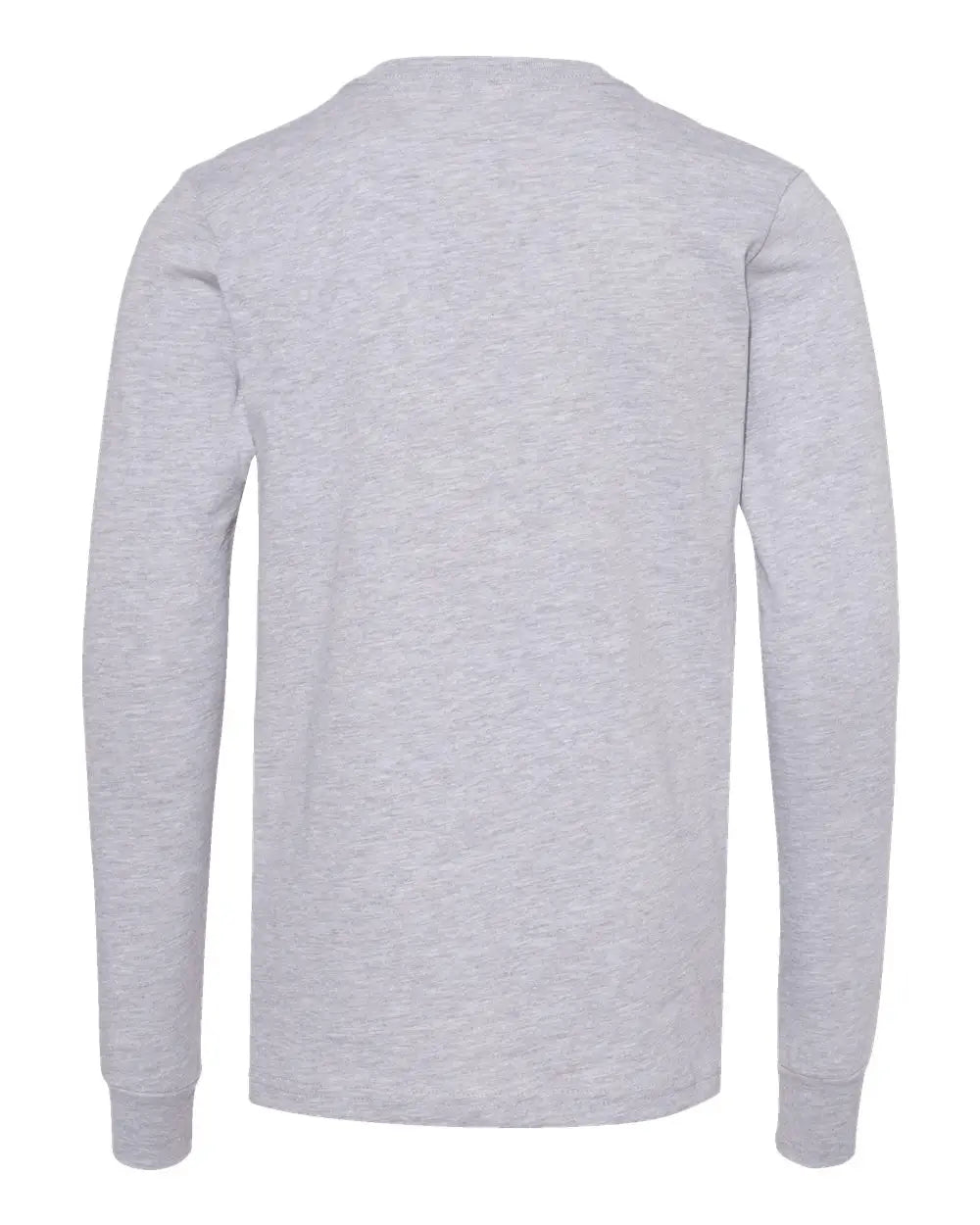 Bella + Canvas 3501ycvc Youth Heather Cvc Long Sleeve Tee - Athletic