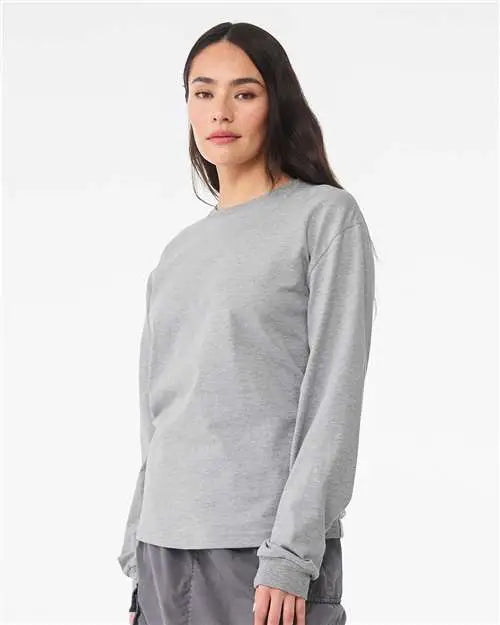Bella + Canvas 3511 6 Oz. Heavyweight Long Sleeve Tee - Athletic Heather