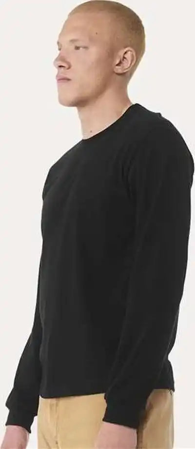 Bella + Canvas 3511 6 Oz. Heavyweight Long Sleeve Tee Black
