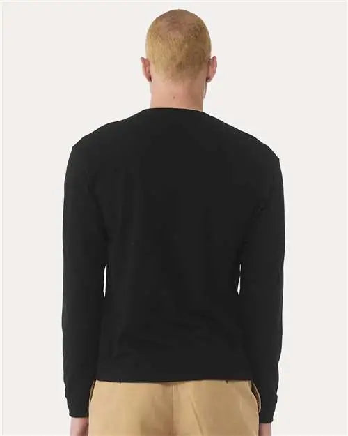 Bella + Canvas 3511 6 Oz. Heavyweight Long Sleeve Tee - Black